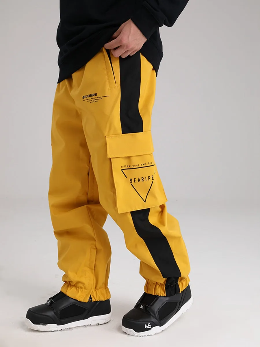 Men's Snow Pants Reflective Strips