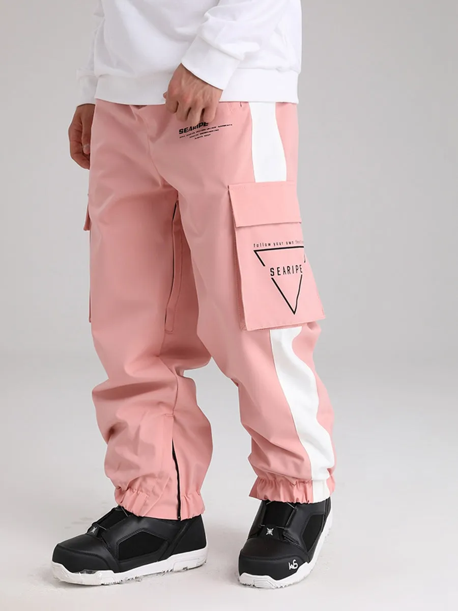 Men's Snow Pants Reflective Strips