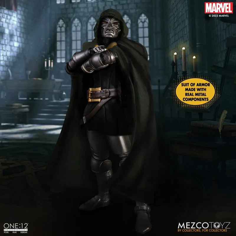 Mezco One 12 Marvel Doctor Doom Action Figure