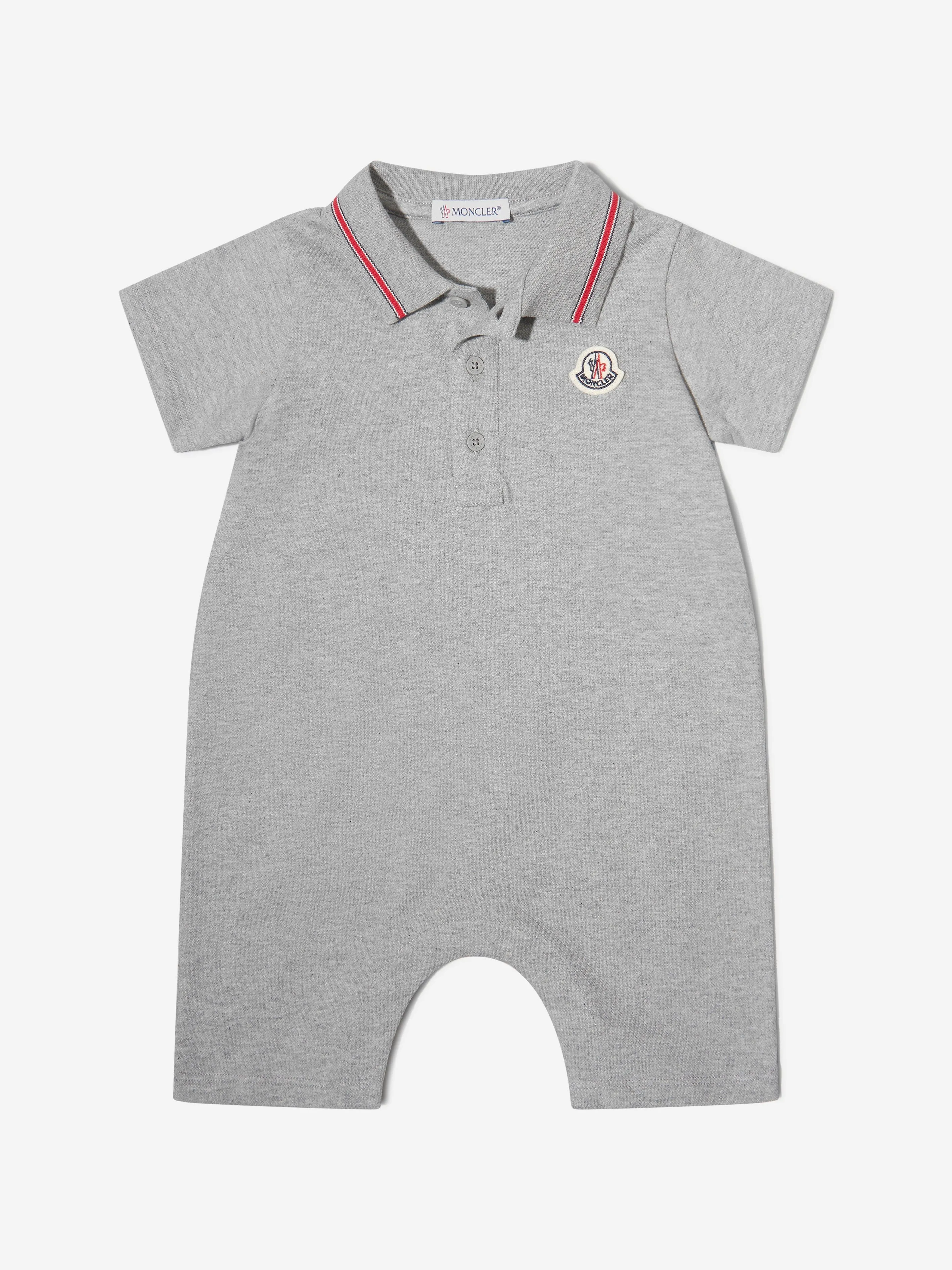 Moncler Enfant Baby Boys Pique Romper