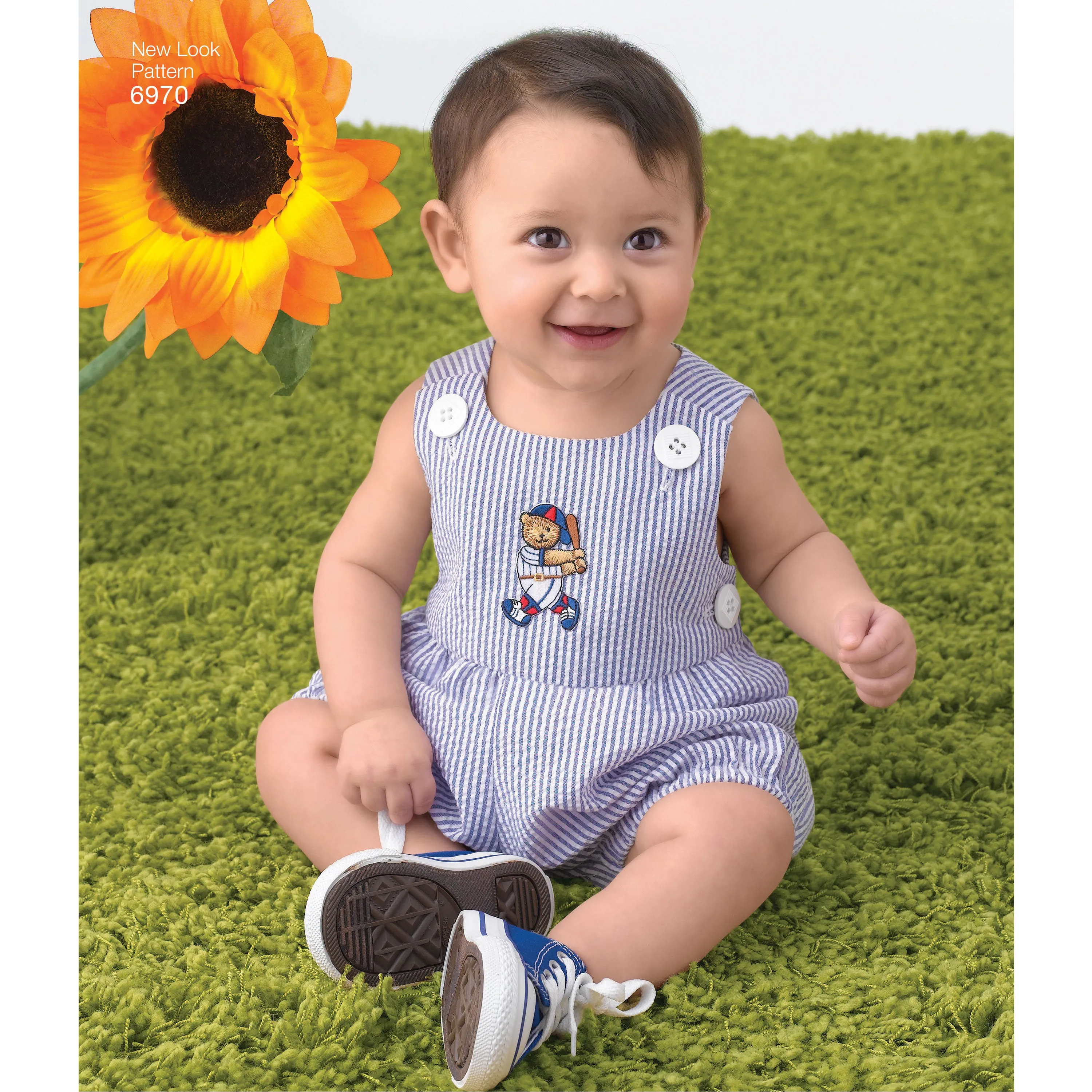 Newlook Pattern N6970 Babies' Romper, Dress & Panties