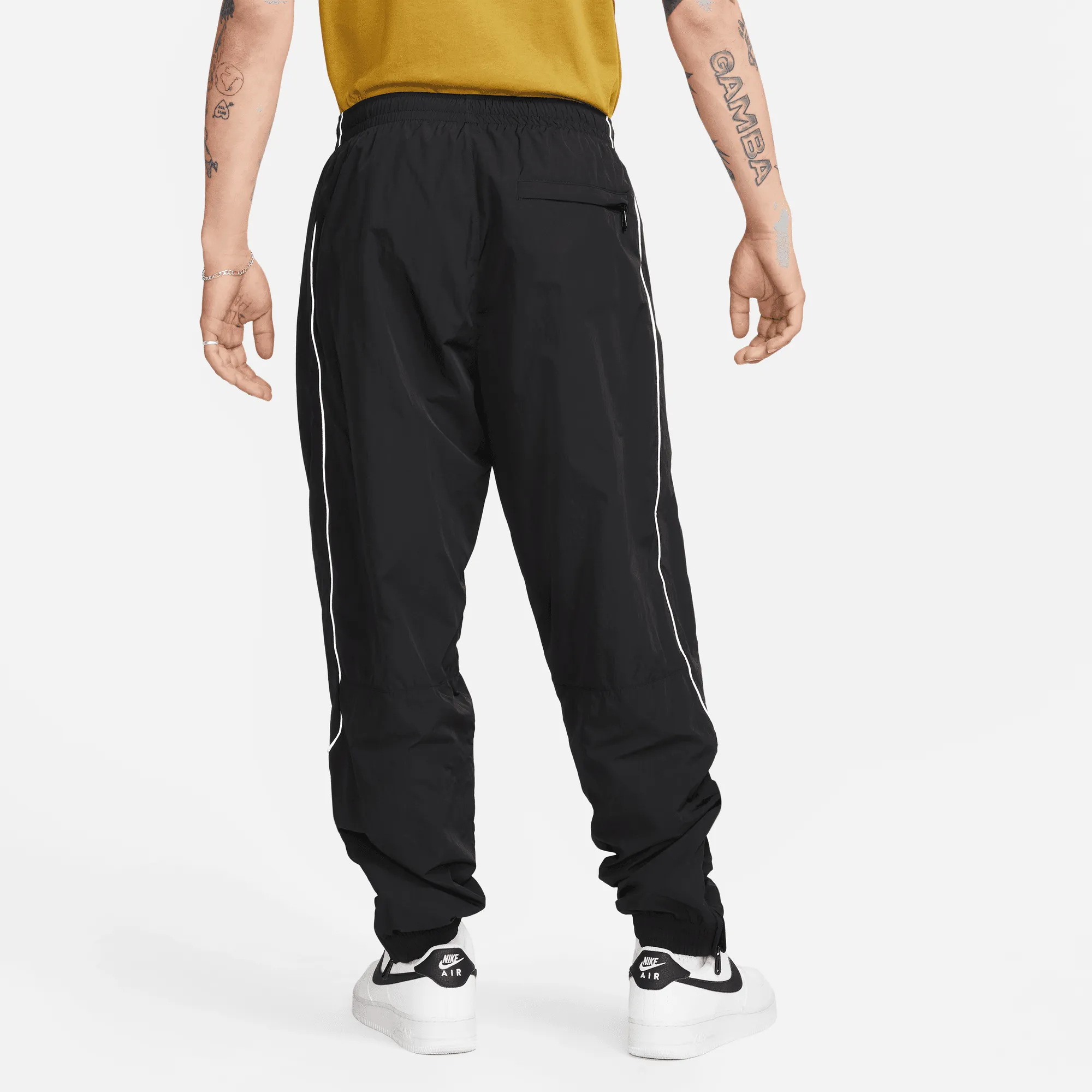 Nike Solo Swoosh Black Track Pants