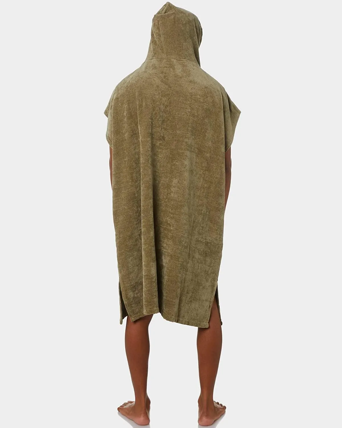 Ocean & Earth Daybreak Hooded Robe Poncho Olive