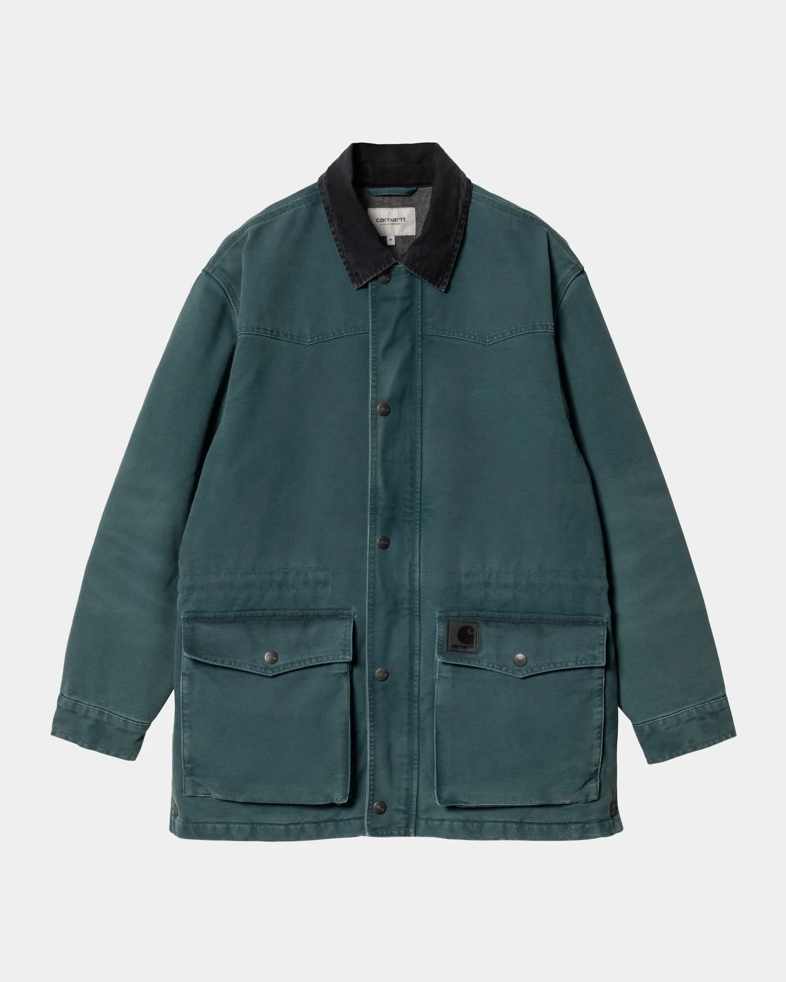 OG Santa Fe Coat | Deep Lagoon / Black (stone canvas)