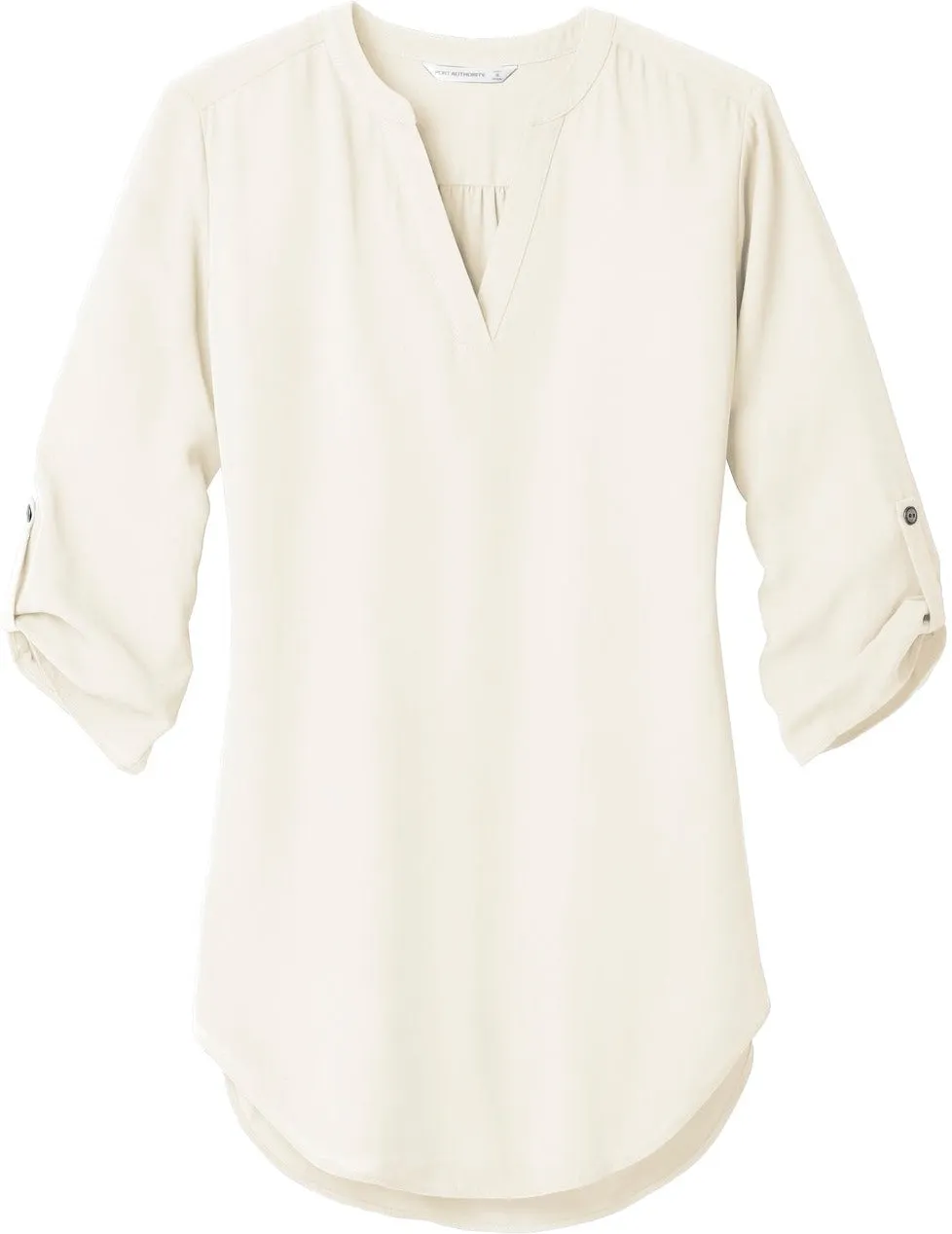 OUTLET-Port Authority Ladies 3/4-Sleeve Tunic Blouse