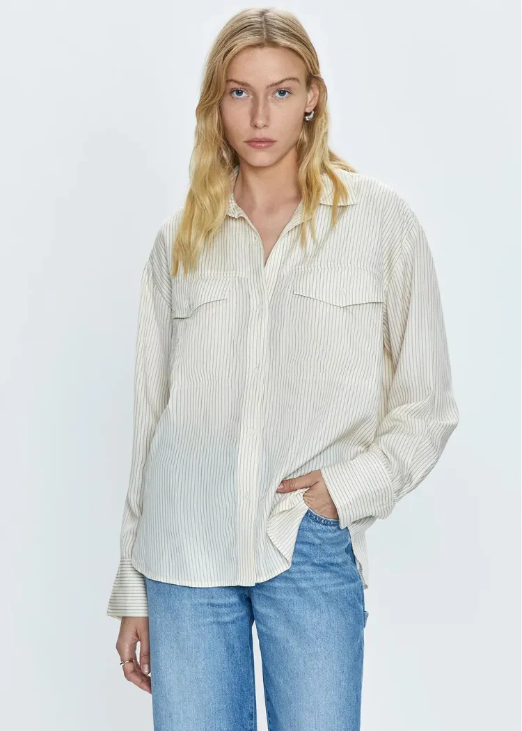 Pistola Nellie Oversized Button Down Shirt