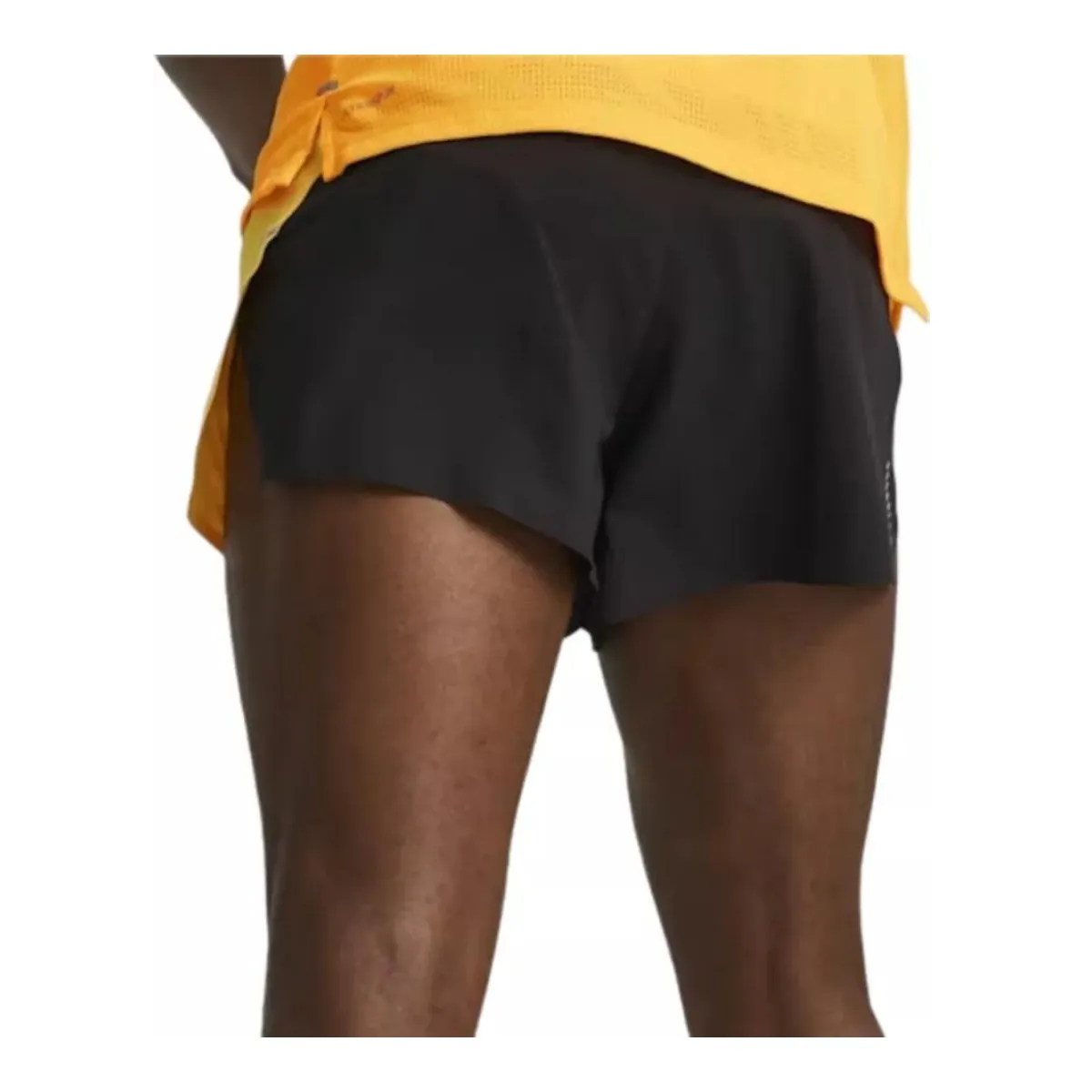 Puma Run Ultraweave Velocity Shorts Black Yellow