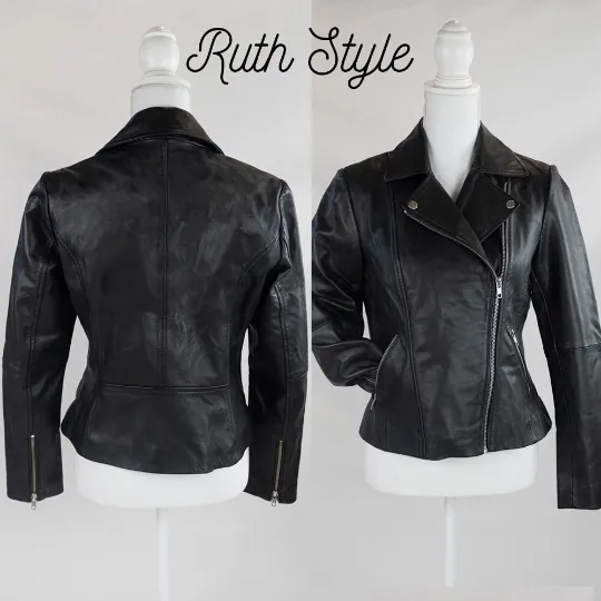 (Real Leather) Fate Aligned Bride Leather Jacket