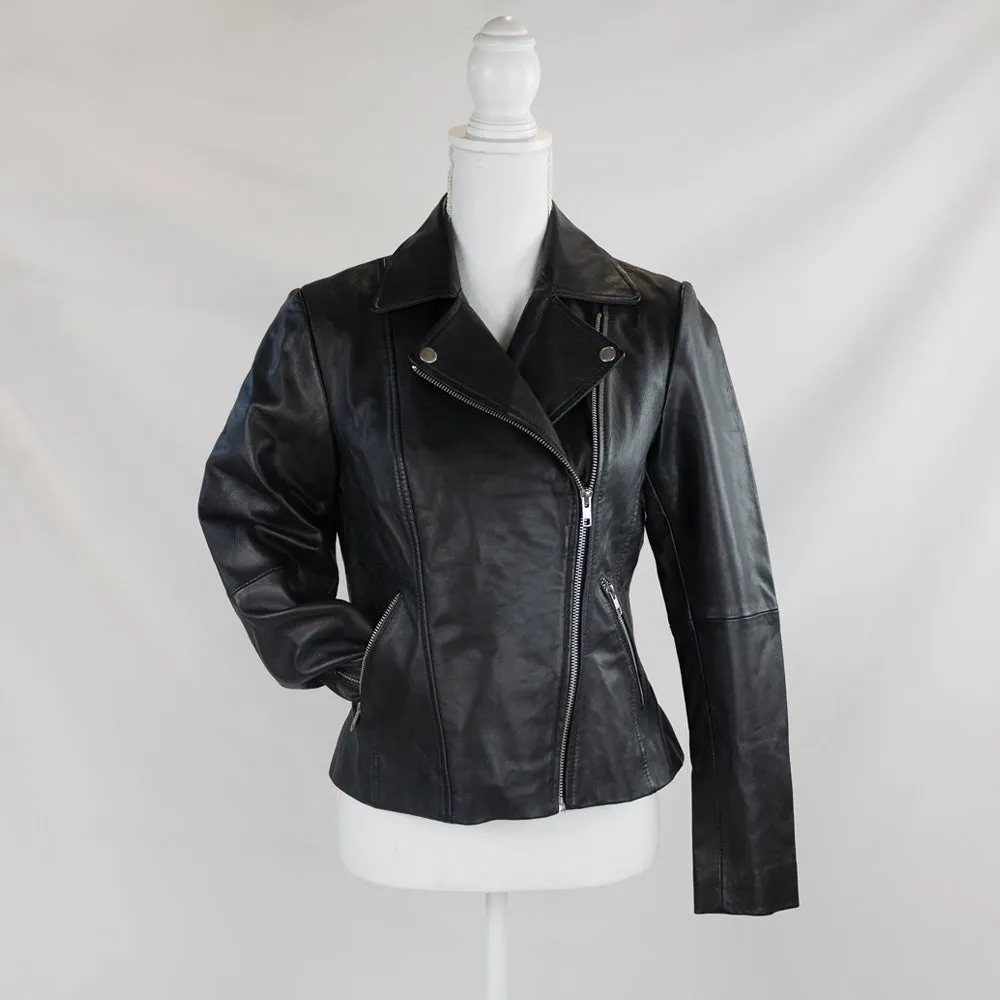 (Real Leather) Fate Aligned Bride Leather Jacket