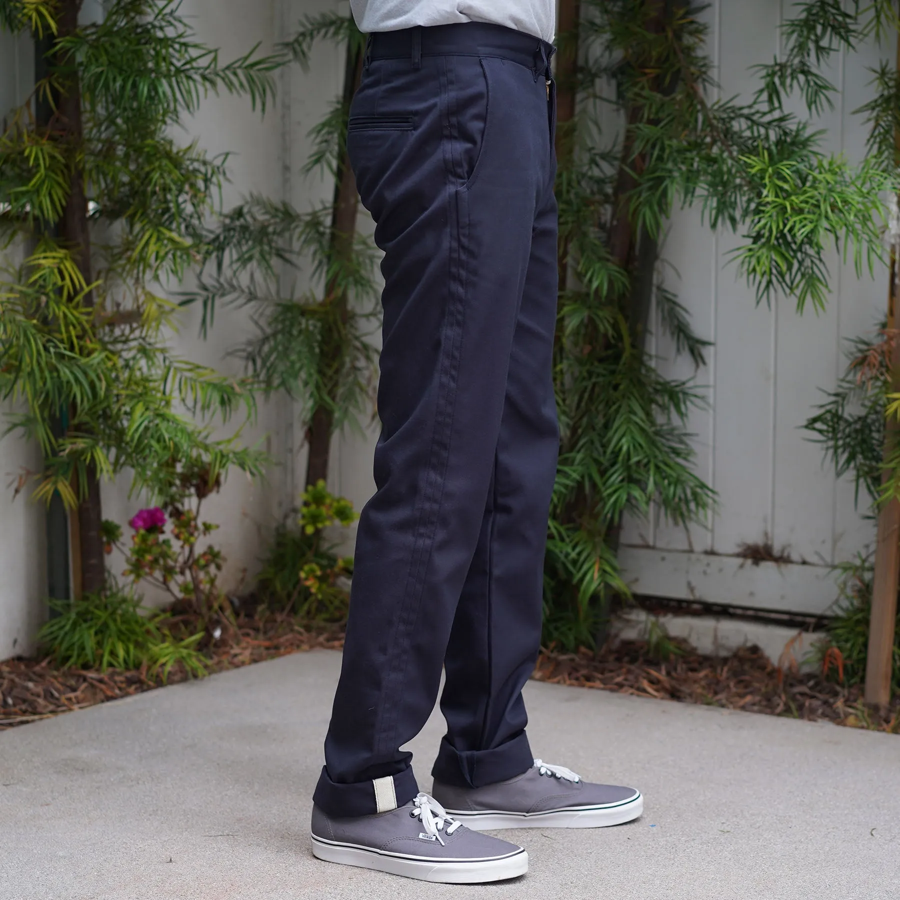 Rivet Chino Navy 8oz Cramerton