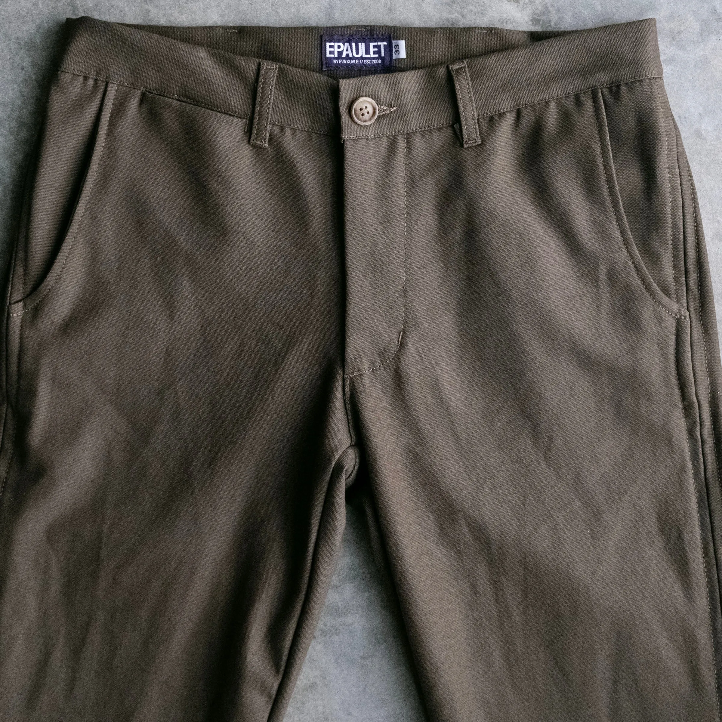 Rivet Chino Olive 9oz Japanese Ripcord