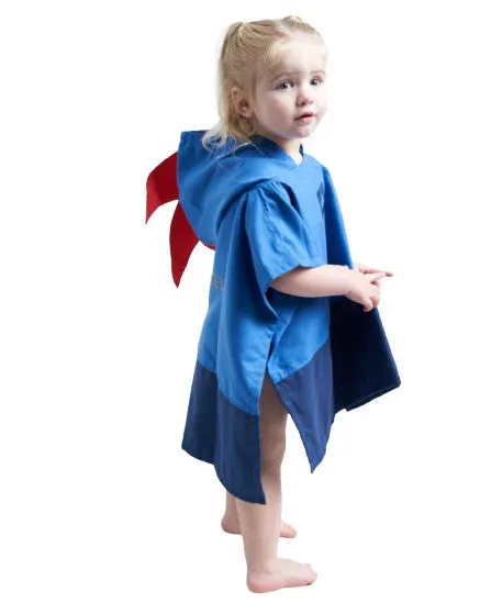 Rooster Baby/Toddler Microfibre Quick Dry Poncho