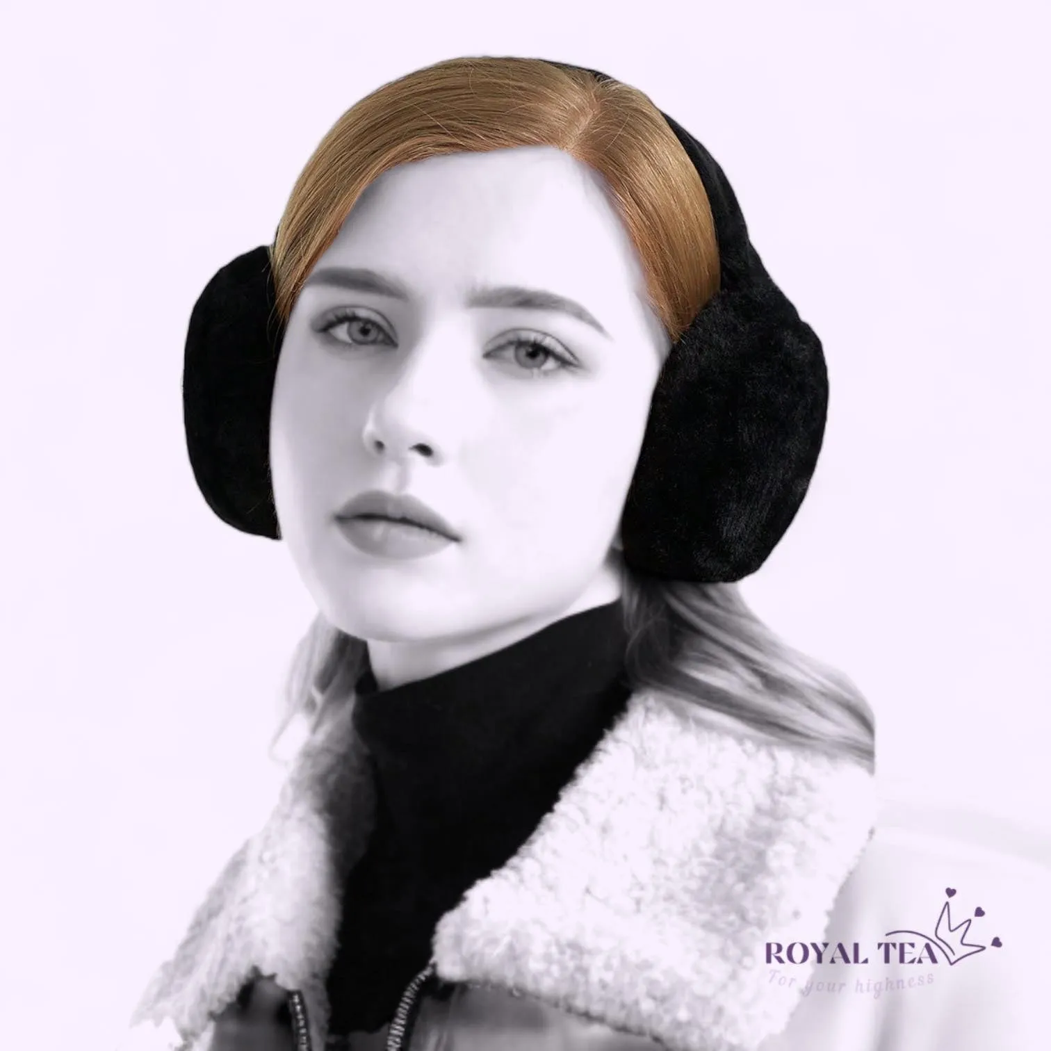 ROYALTEA Warm Plush Soft Foldable Ear Muffs