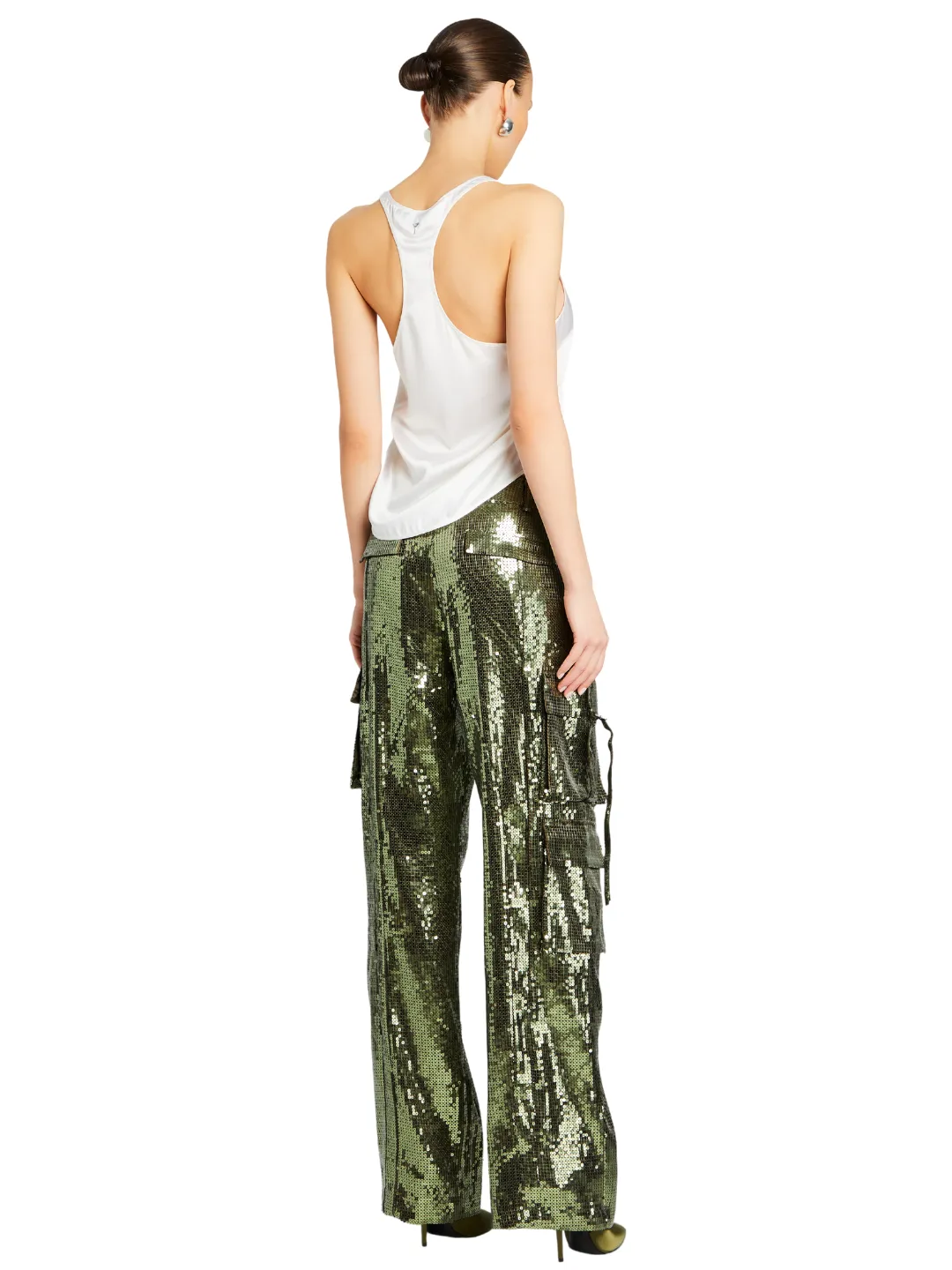 Rétrofête andre pant military green