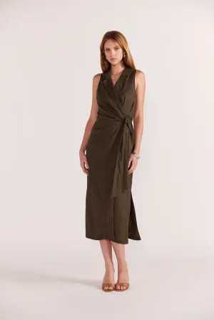 Saskia Wrap Midi Dress