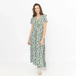 Seasalt Chapelle Midi Dress Camelia Vines Mallard