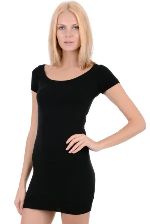 Short Sleeve Round Neck Tunic