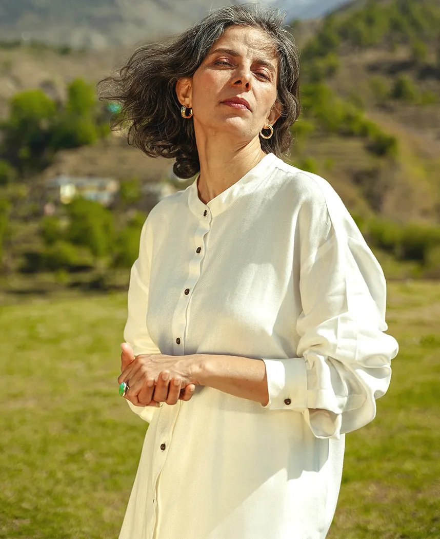 Silk Button Shirt