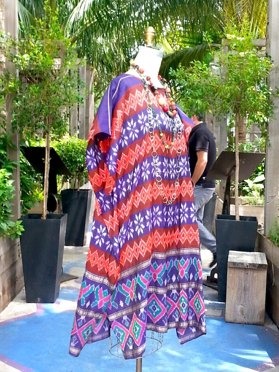 Silk Caftan Almost Famous Collection - Pocahantas