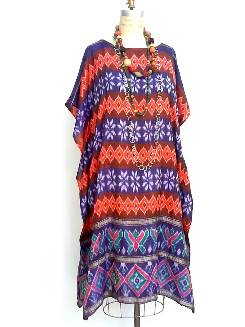 Silk Caftan Almost Famous Collection - Pocahantas