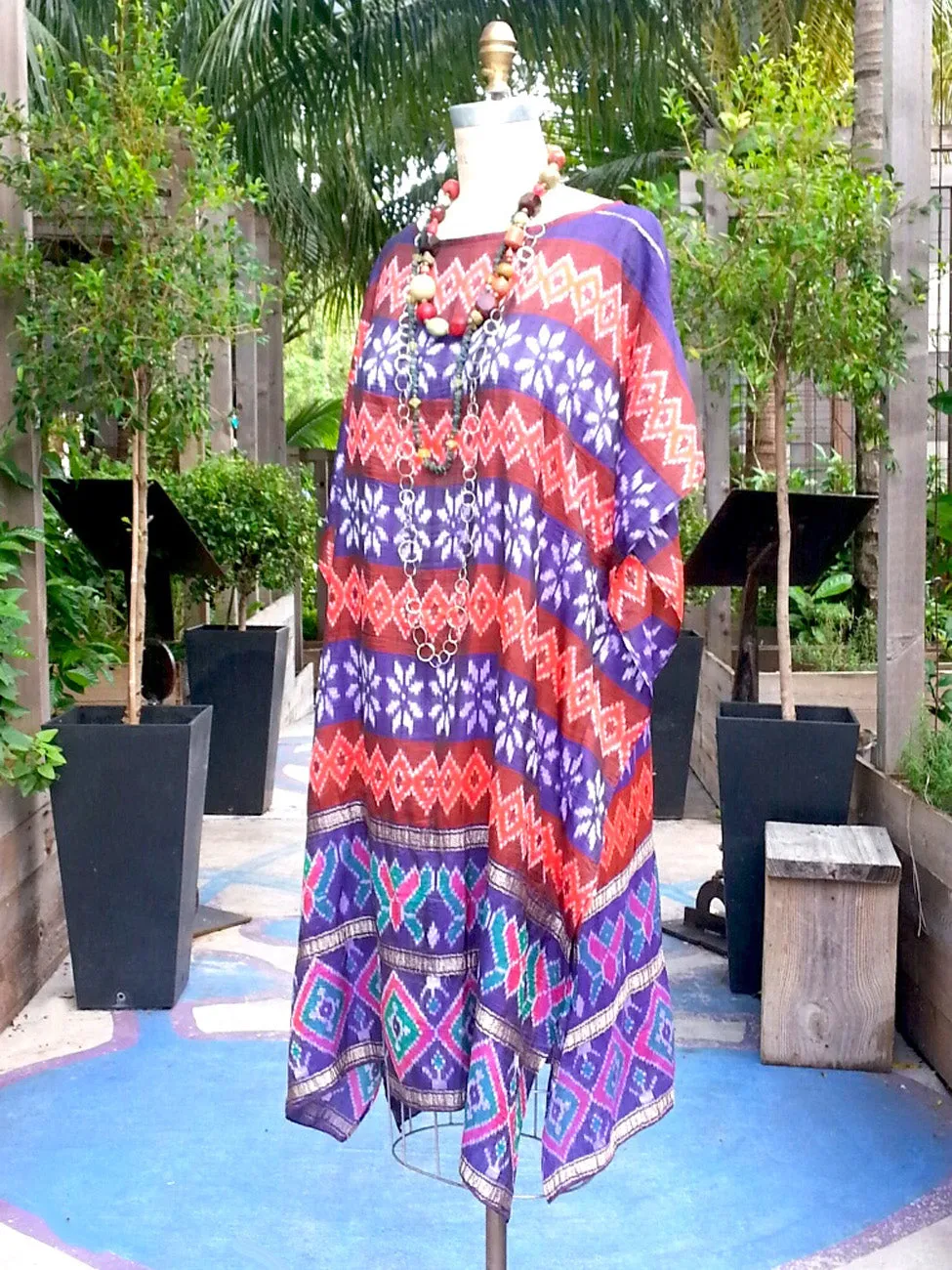 Silk Caftan Almost Famous Collection - Pocahantas