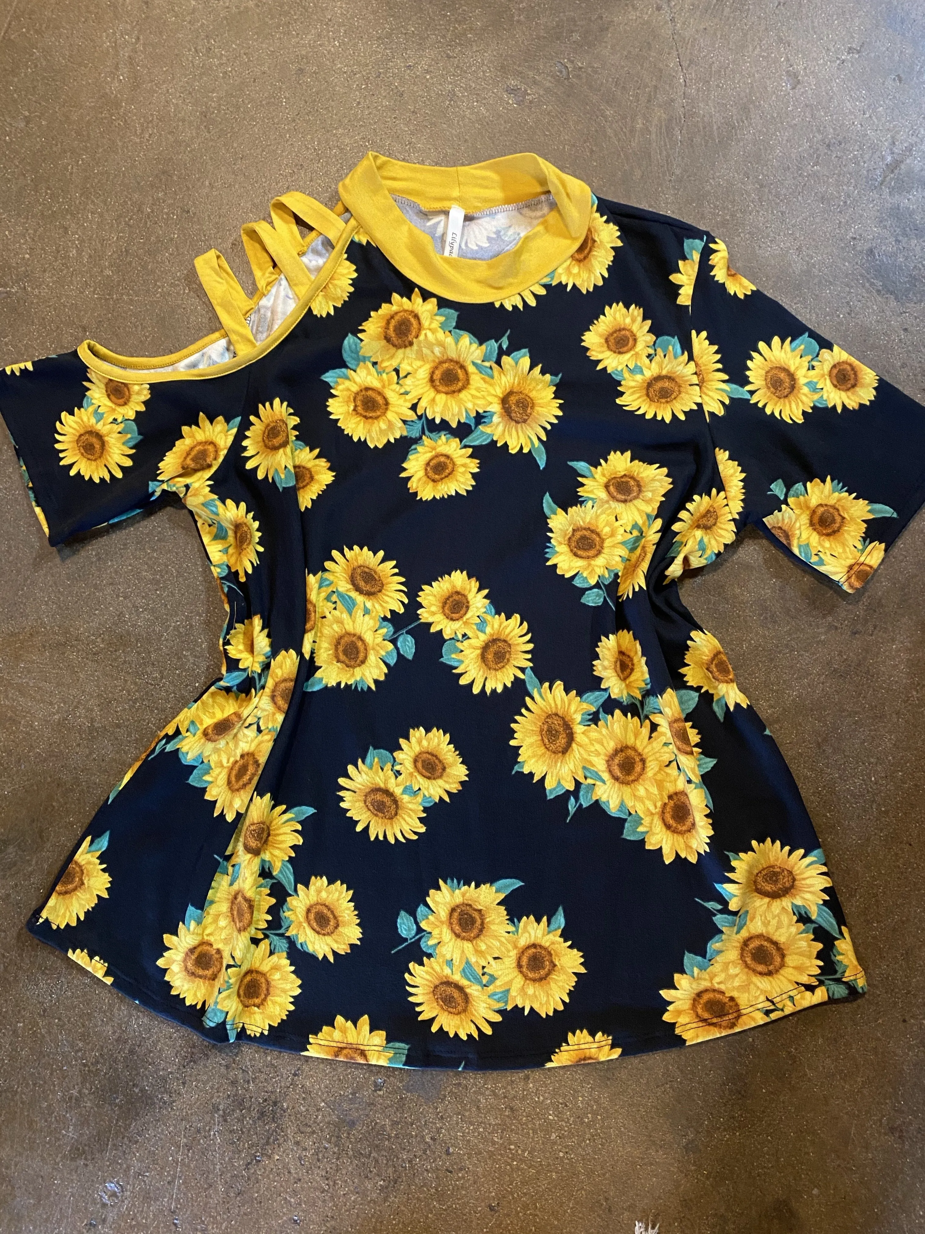 Sunflower Tunic Top