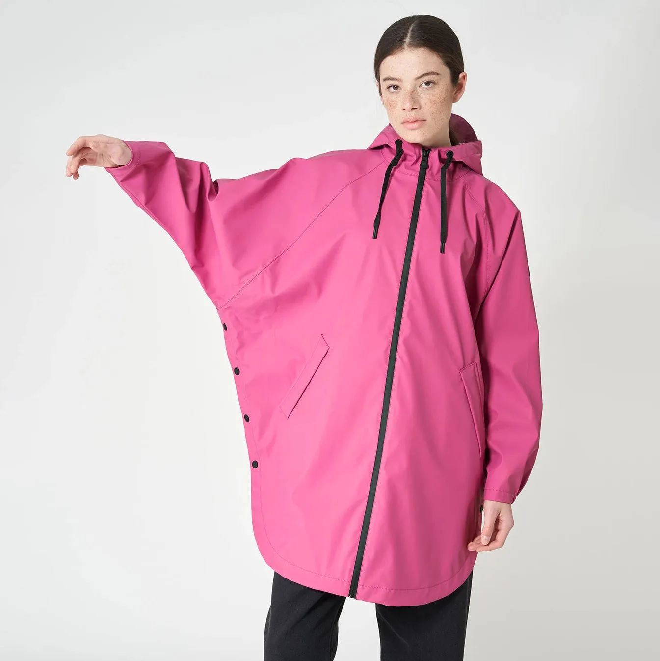 Tantä Hot Pink Sky Raincoat