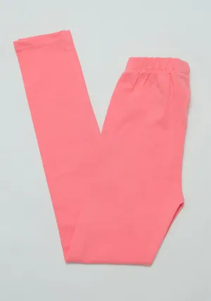 Tea Pink Plain Tights