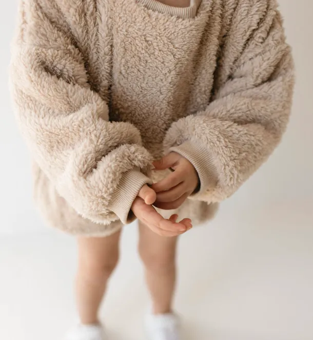 Teddy Bear | Long Sleeve Romper