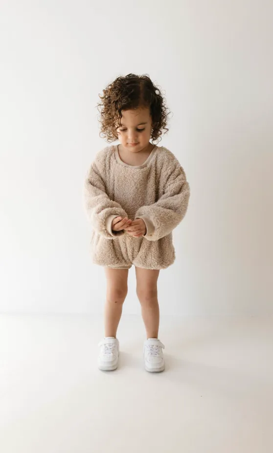 Teddy Bear | Long Sleeve Romper