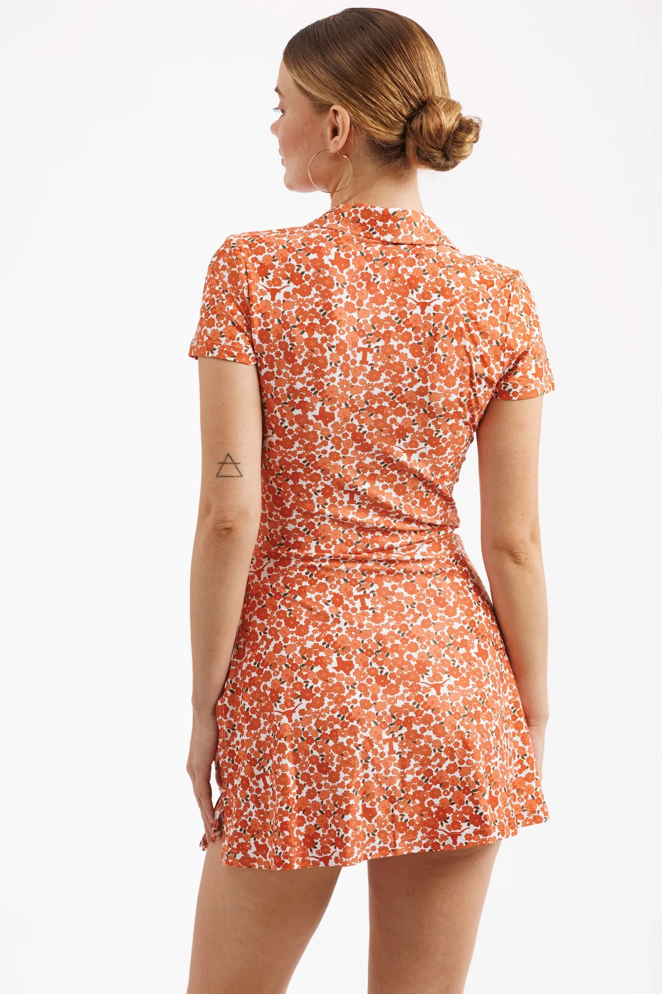 The Ivy Dress - Texas Micro Poppy