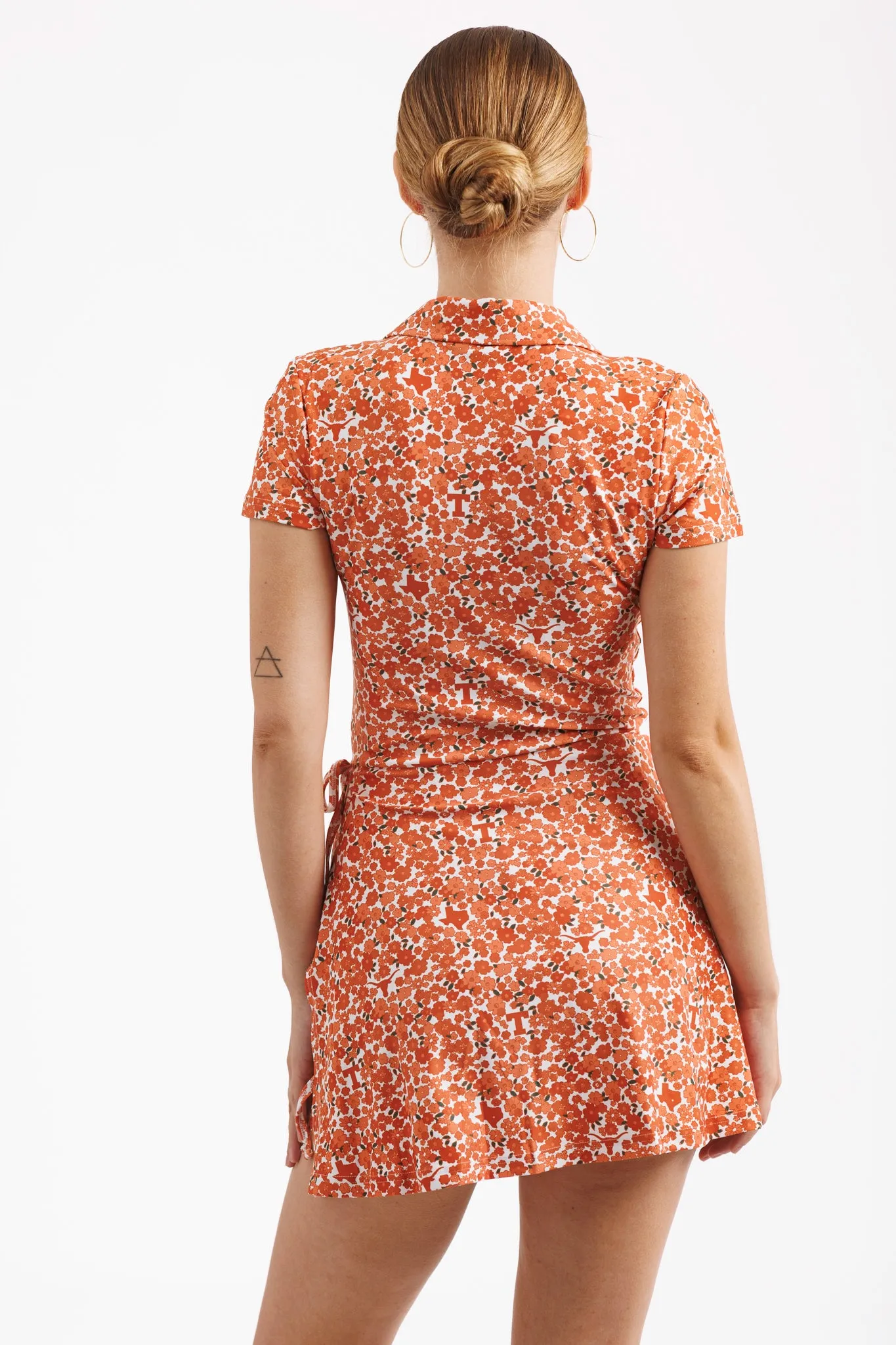 The Ivy Dress - Texas Micro Poppy