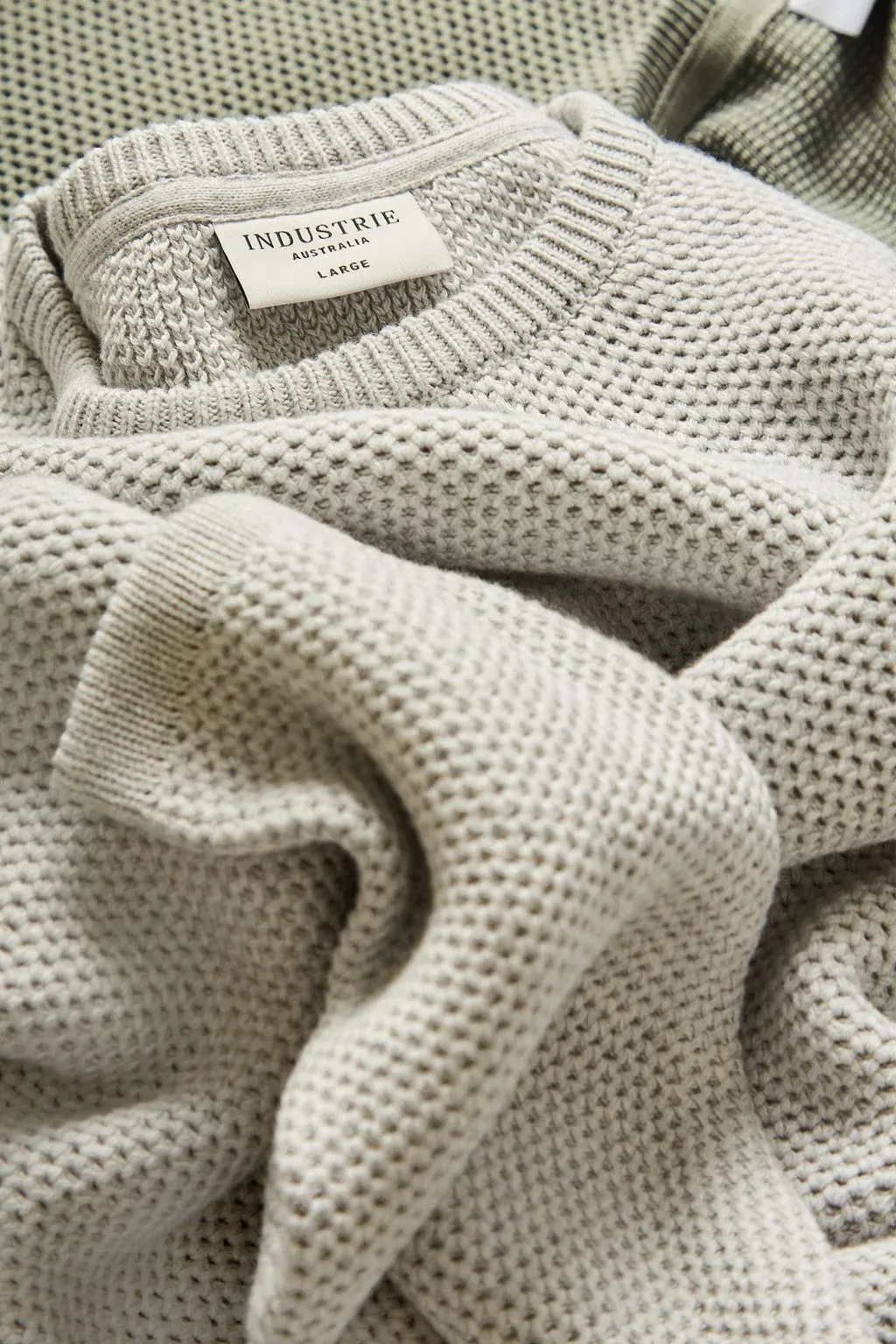 The Washed Culver Knit - Stone