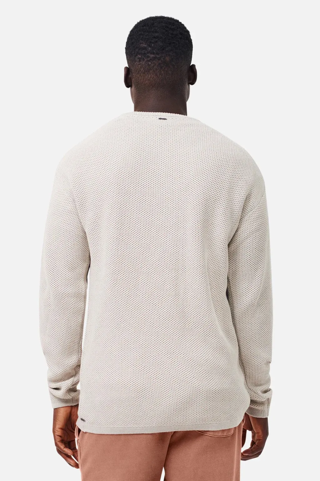 The Washed Culver Knit - Stone