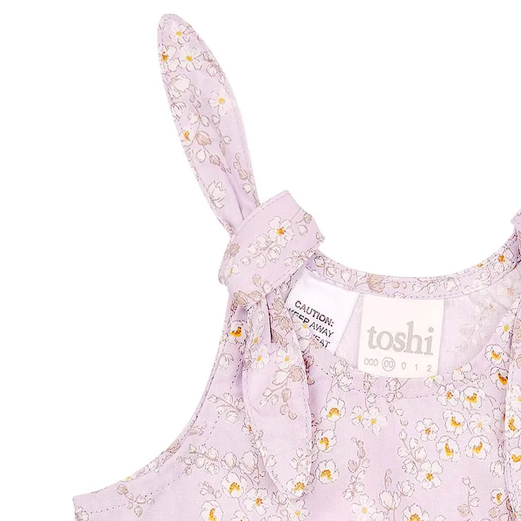 TOSHI BABY ROMPER STEPHANIE LAVENDER