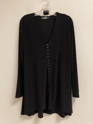 Tunic Long Sleeve By Sympli In Black, Size: Xl