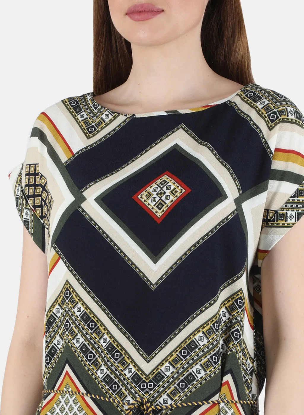 Women Multicolor Printed Tunic