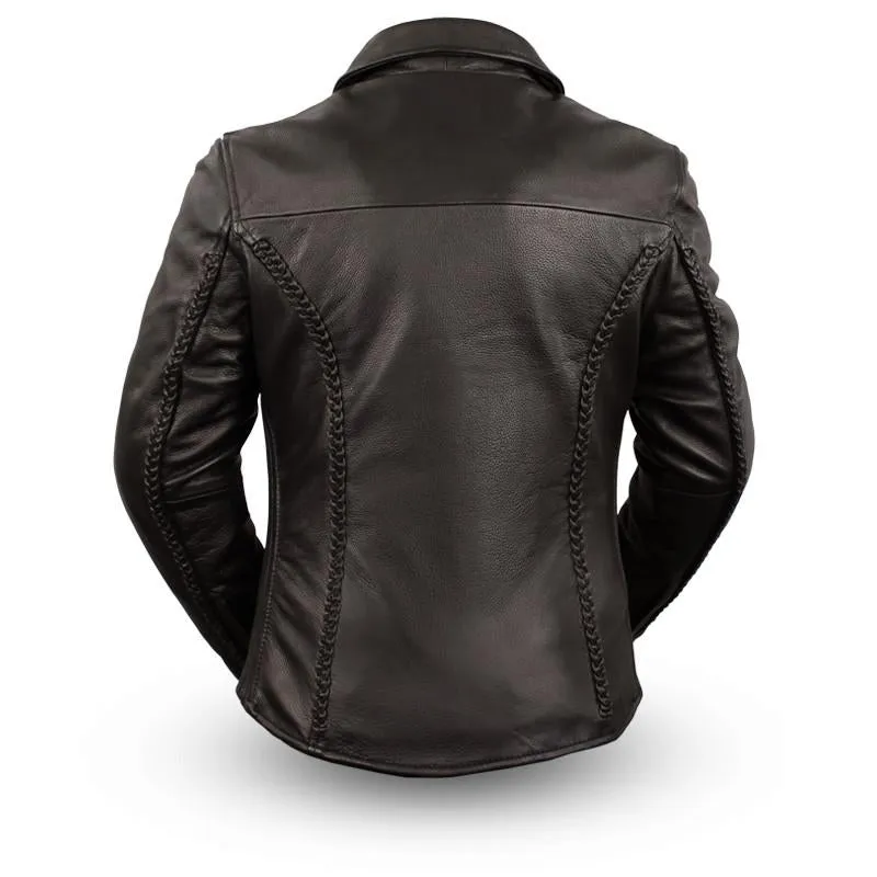 Women's Clean Cruiser Leather Jacket Clean Look