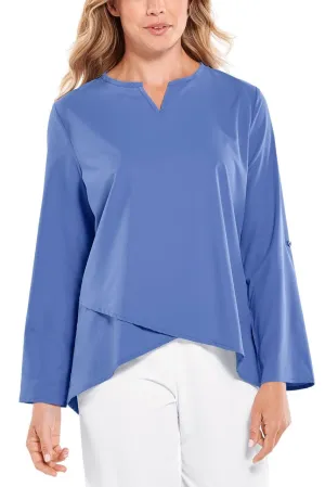 Women's Santa Barbara Tunic Top  |  Aura Blue