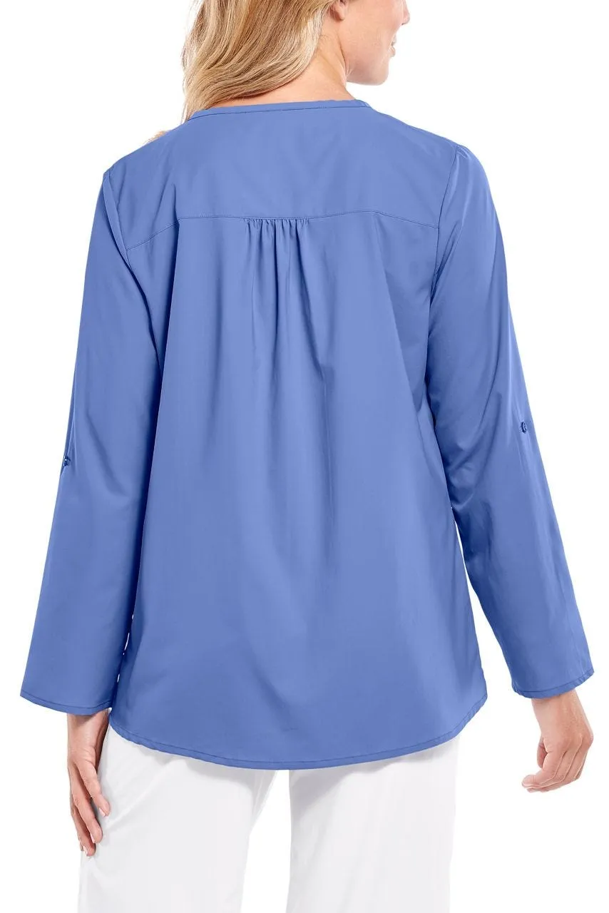 Women's Santa Barbara Tunic Top  |  Aura Blue