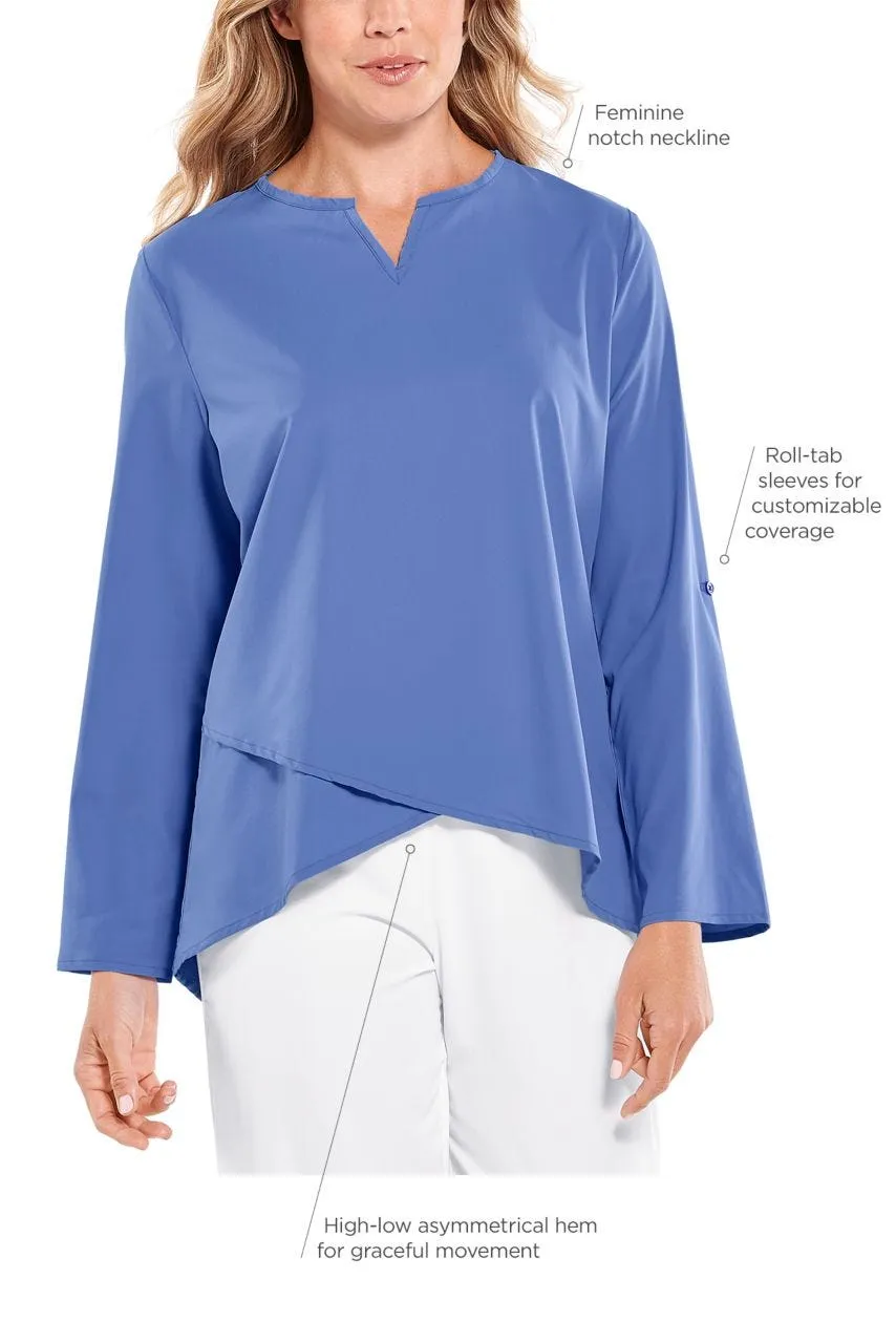 Women's Santa Barbara Tunic Top  |  Aura Blue